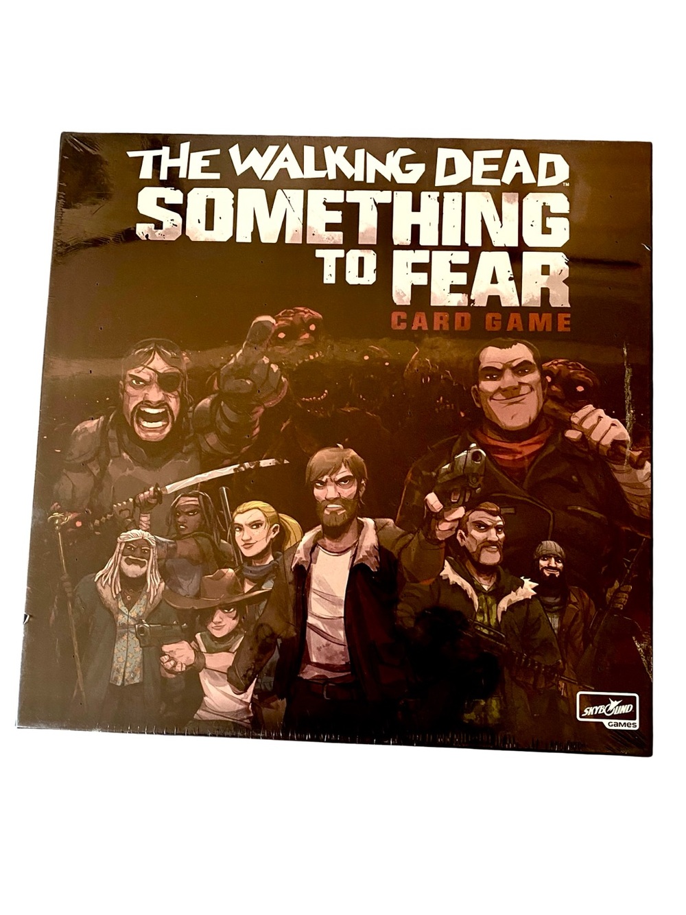 The Walking Dead Something to Fear Card Game New Sealed 2-6 Players